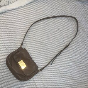 Marc Jacobs Small Tan Leather Crossbody